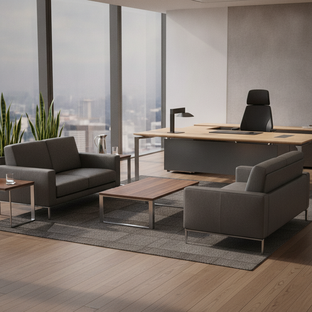 Ergonomik İkili Ofis Kanepesi: Konfor ve Prestijin Sırrı